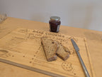 Oh, For Choc's Sake! Engraved Bamboo Recipe Board