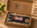 Custom 3D Printed Name Keyring – Personalised Gift – Choose Your Name & Colours