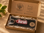 Custom 3D Printed Name Keyring – Personalised Gift – Choose Your Name & Colours