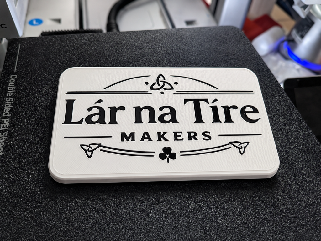 Personalised 3D Printed Door & Wall Sign