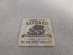 Chocolate Status Coaster — Double-Sided Funny Bamboo Coaster