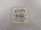 Energy Level Coaster — Double-Sided Funny Bamboo Coaster