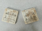 Gaming Status Coaster — Double-Sided Funny Bamboo Coaster