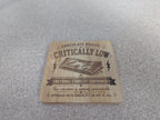 Chocolate Status Coaster — Double-Sided Funny Bamboo Coaster