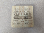 Mum Status Coaster — Double-Sided Funny Bamboo Coaster