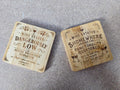 Wine Shtatus Coaster — Double-Sided Funny Bamboo Coaster