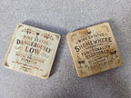 Wine Shtatus Coaster — Double-Sided Funny Bamboo Coaster